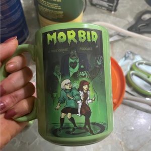 Morbid podcast mug
